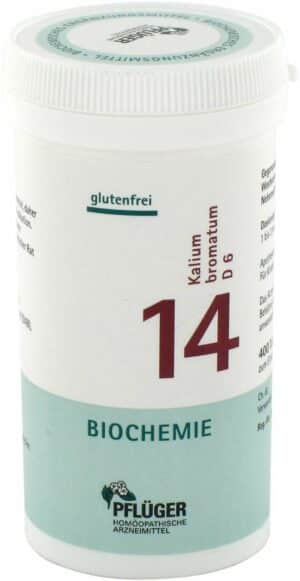 Biochemie Pflüger 14 Kalium bromatum D6 400 Tabletten