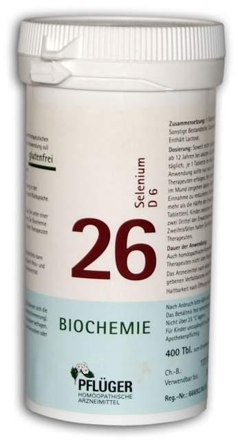 Biochemie Pflüger 26 Selenium D6 400 Tabletten
