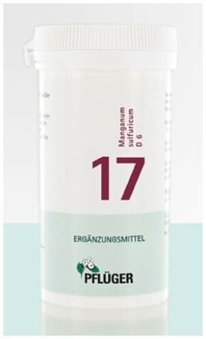 Biochemie Pflüger 17 Manganum sulfuricum D6 400 Tabletten