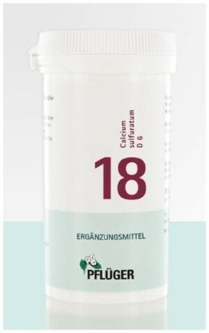 Biochemie Pflüger 18 Calcium sulfuratum D6 400 Tabletten