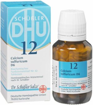 Biochemie DHU 12 Calcium sulfuricum D6 80 Tabletten