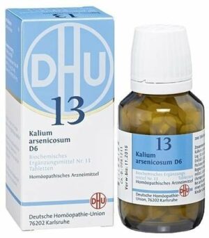 Biochemie DHU 13 Kalium arsenicosum D6 80 Tabletten