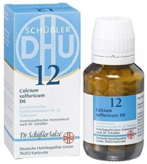 Biochemie Dhu 12 Calcium Sulfuricum D6 420 Tabletten