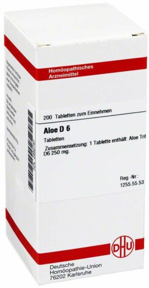 Aloe D 6 200 Tabletten