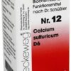 Biochemie 12 Calcium Sulfuricum D 6 Tabletten
