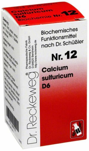 Biochemie 12 Calcium Sulfuricum D 6 Tabletten