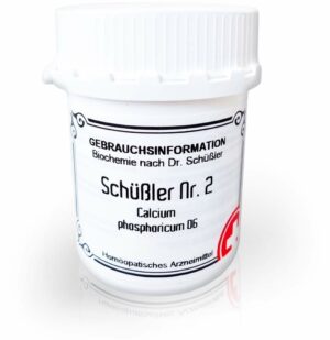 Schüssler Nr.2 Calcium Phosphoricum D6 400 Tabletten