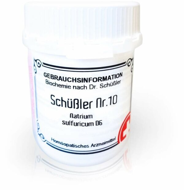 Schüssler Nr.10 Natrium Sulfuricum D6 400 Tabletten