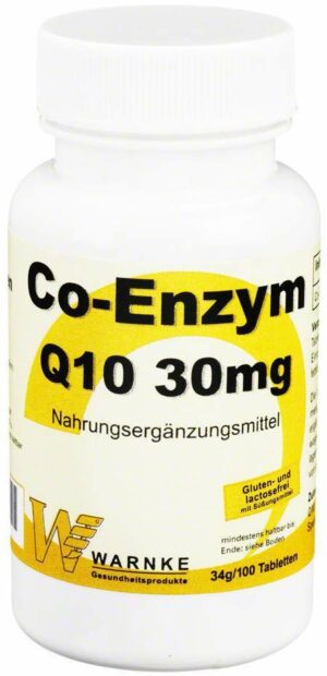 Co-Enzym Q10 30 mg 100 Tabletten