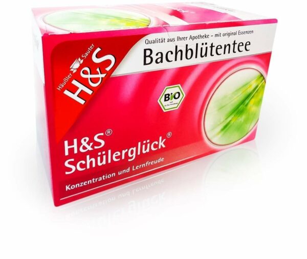 H&S Bachblüten Schülerglück-Tee 20 Filterbeutel