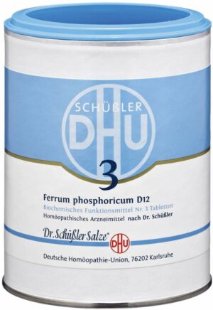 Biochemie DHU 3 Ferrum phosphoricum D12 1000 Tabletten
