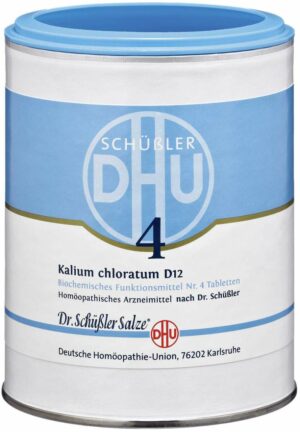 Biochemie Dhu 4 Kalium Chloratum D6 Tabletten 1000 Tabletten