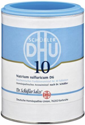 Biochemie DHU 10 Natrium sulfuricum D6 1000 Tabletten