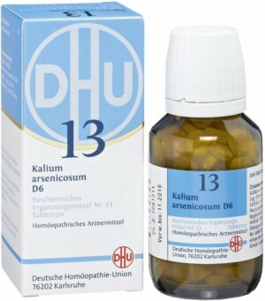Biochemie DHU 13 Kalium arsenicosum D6 200 Tabletten