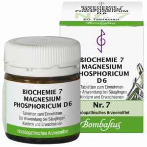 Biochemie Bombastus 7 Magnesium phosphoricum D 6 80 Tabletten