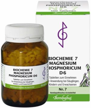 Biochemie Bombastus 7 Magnesium phosphoricum D 6 500 Tabletten