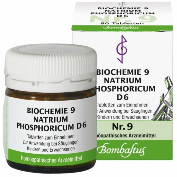 Biochemie Bombastus 9 Natrium phosphoricum D 6 80 Tabletten