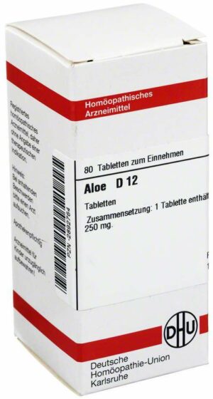 Aloe D 12 Tabletten