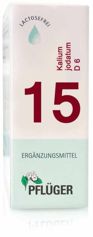 Biochemie Pflüger 15 Kalium Jodatum D6 30 ml Tropfen