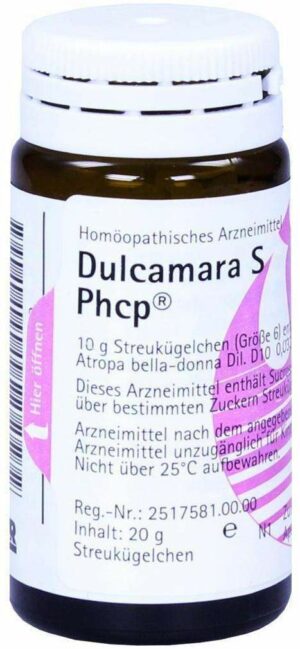 Dulcamara S Phcp 20 G  Globuli