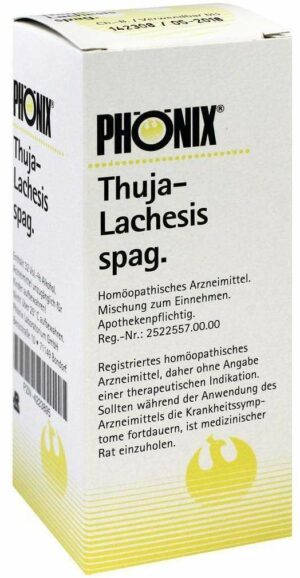 Phönix Thuja Lachesis Spag Tropfen 100 ml