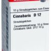 Cinnabaris D12 10 G Globuli
