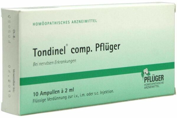 Tondinel Comp. Pflüger 10 X 2 ml Ampullen