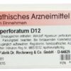 Hypericum D12 Globuli Streukügelchen 10g