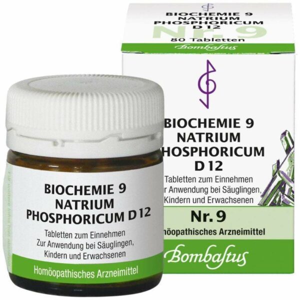 Biochemie 9 Natrium Phosphoricum D12 80 Tabletten