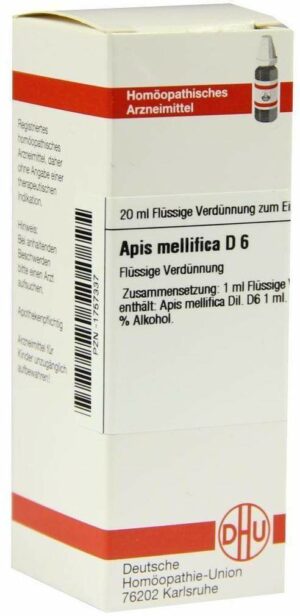 Apis Mellifica D6 Dilution 20 ml Dilution