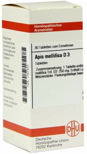 Apis Mellifica D3 80 Tabletten