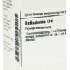 Belladonna D6 20 ml Dilution