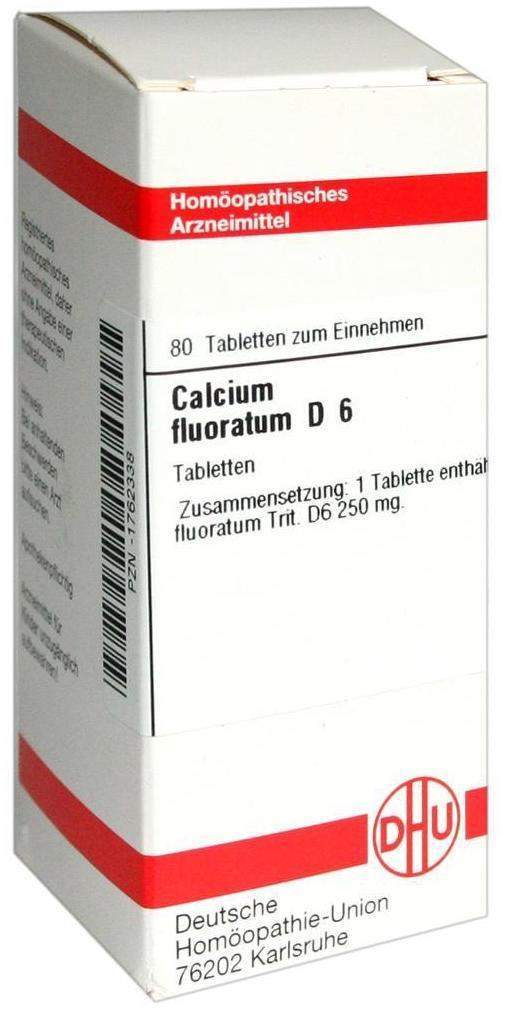 Calcium Fluoratum D6 80 Tabletten
