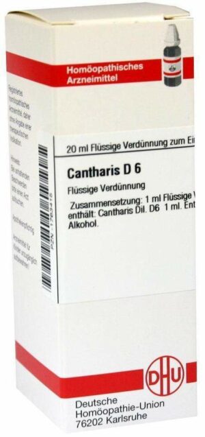 Cantharis D 6 20 ml Dilution
