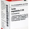 Carbo Vegetabilis D30 10 G Globuli