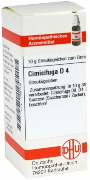 Cimicifuga D4 10 G Globuli