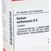 Kalium Carbonicum D6 Dhu Tabletten 80 Tabletten