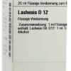 Lachesis D 12 20 ml Dilution