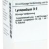Dhu Lycopodium D6 20 ml Dilution