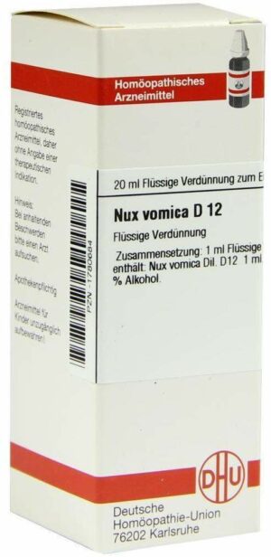 Nux Vomica D 12 20 ml Dilution