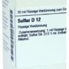 Sulfur D12 Dhu 20 ml Dilution