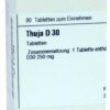Thuja D30 80 Tabletten