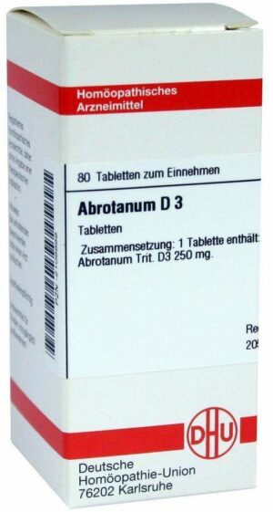 Abrotanum D 3 Tabletten