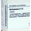 Belladonna D 12 80 Tabletten