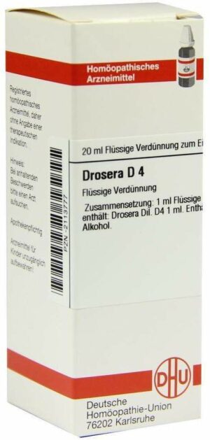 Drosera D 4 Dilution