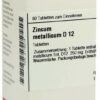 Zincum Metallicum D12 Tabletten 80 Tabletten
