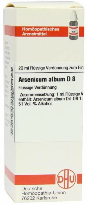 Arsenicum Album D8 20 ml Dilution