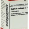 Cuprum Aceticum D 4 Globuli
