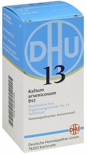 Biochemie Dhu 13 Kalium Arsenicosum D12 200 Tabletten