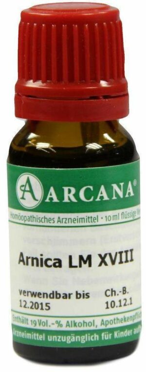 Arnica  Lm 18 Dilution 10ml